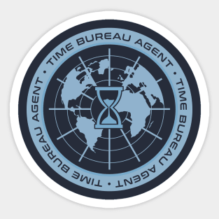 Time Bureau Agent Sticker